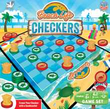 Beach Life Checkers