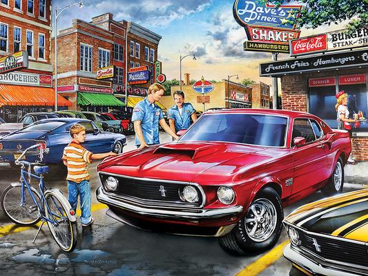 Wheels - Dave's Diner 750pc Puzzle