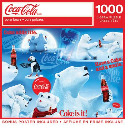 Coca-Cola Polar Bears 1000pc Puzzle