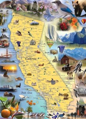 California Jigsaw Puzzle