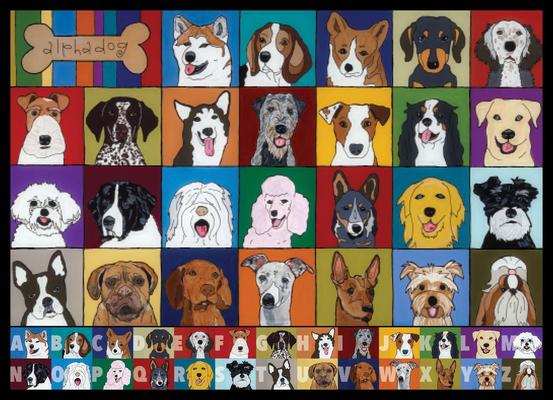 Alphadogs 1000 Piece Jigsaw Puzzle