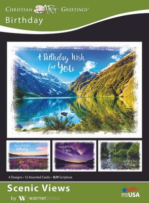 Boxed Cards - Birthday - Scenic Views