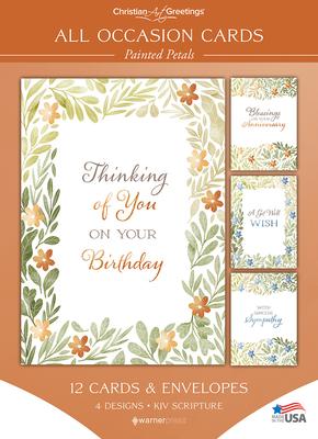 Boxed Cards - All Occasion - Painted Petals