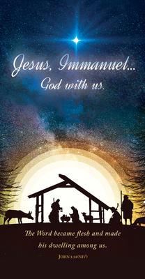 Offering Envelope - Christmas - Jesus Immannuel - John 1:14 (Niv)