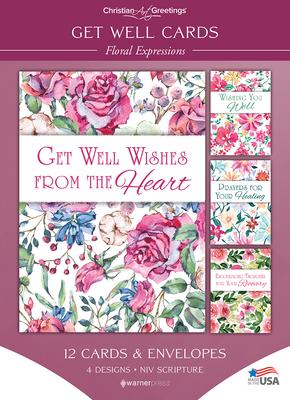 Boxed Cards - Get Well - Floral Expressions