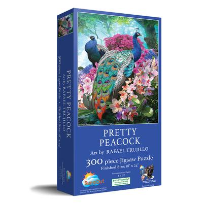 Pretty Peacock 300 PC Puzzle