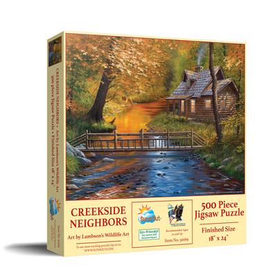 Creekside Neighbors 500 PC Puzzle