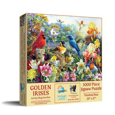 Golden Irises 1000 PC Puzzle