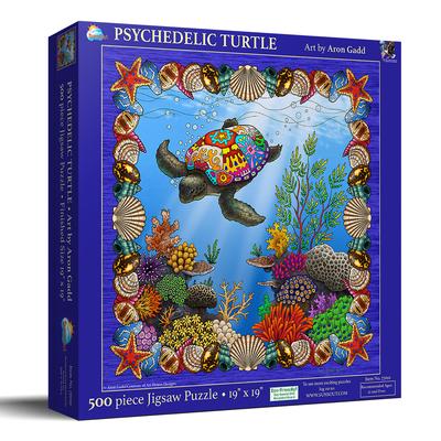 Psychedelic Turtle 500 PC Puzzle