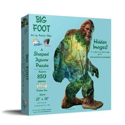 Big Foot 850 PC Shaped Puzzle