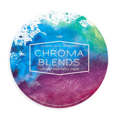 Chroma Blends Circular Watercolor Paper Pad (10 Diameter)