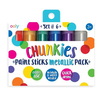 Chunkies Paint Sticks Metallic (Set of 6)