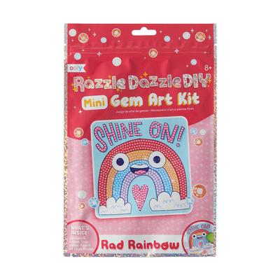 Razzle Dazzle D.I.Y. Mini Gem Art Kit: Rad Rainbow