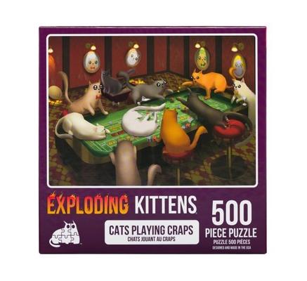 Cats Playing Crap (500)