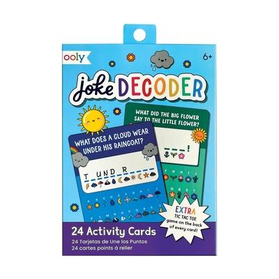 Paper Games: Joke Decoder Activity Cards - Set of 24