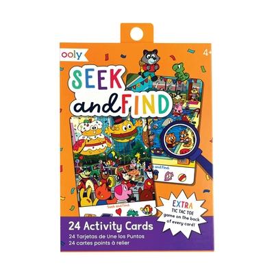 Paper Games: Seek & Find Activity Cards - Set of 24