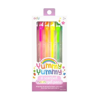 Yummy Yummy Scented Gel Pens - Neon (Set of 6)