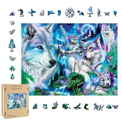 500 Pieces Wolves Puzzle Subscription