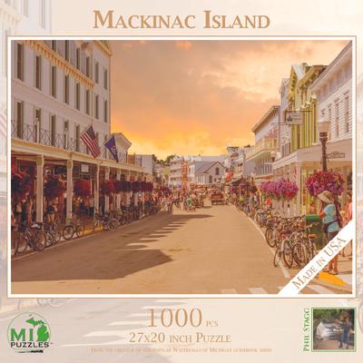 Mackinac Island - Downtown - 1000 Piece Jigsaw Puzzle