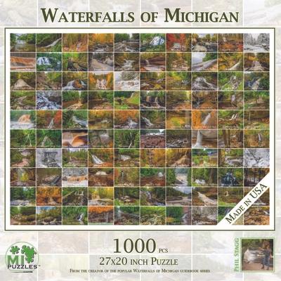 Waterfalls of Michigan - 1000 Piece Jigsaw Puzzle