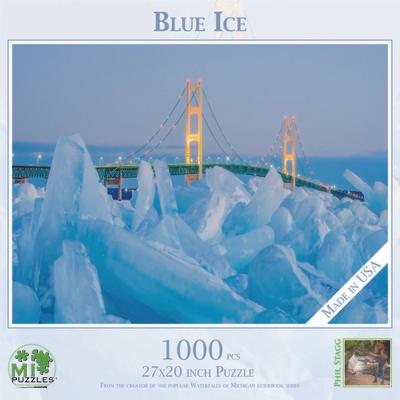 Blue Ice - 1000 Piece Jigsaw Puzzle