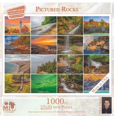 Pictured Rocks - 1000 Piece Jigsaw Puzzle