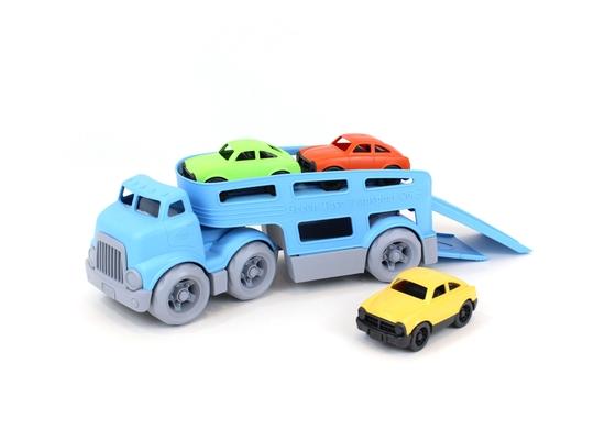 Green Toys Car Carrier with 3 Mini Cars Toy