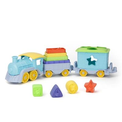 Green Toys Stack & Sort Train Toy