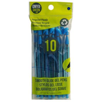 10 Pk Gel Pen - Blue