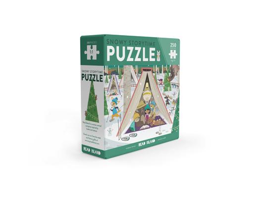 Read Island: Snowy Storytime Puzzle: 250-Piece Jigsaw Puzzle