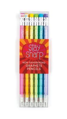 Stay Sharp Graphite Pencils - Rainbow (Set of 6)