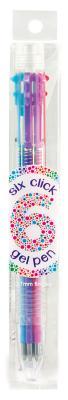 Six Click Gel Pen - Classic (1 Pc)