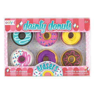 Dainty Donuts Scented Erasers - Set of 6