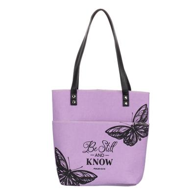 Bible Tote Be Still & Know Psalm 46:10