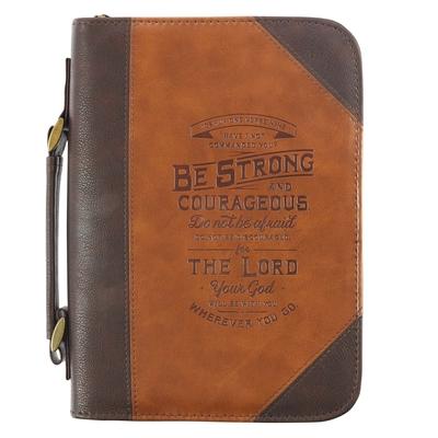 Bible Cover Med Be Strong and Courageous Joshua 1:9