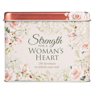 Christian Art Gifts Scripture Cards, Strength for a Woman's Heart, Double Sided Cards