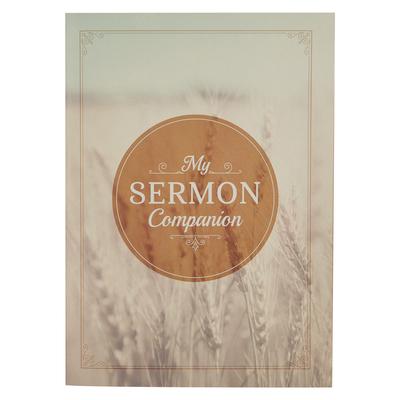 Christian Art Gifts My Sermon Companion Wirebound Notebook