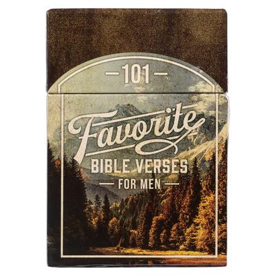 101 Favorite Bible Verses for Men, a Box of Blessings