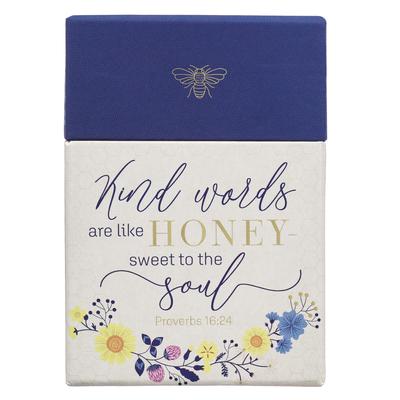 Kind Words Proverbs 16:24 Bible Verse, Inspirational Scripture Cards to Keep or Share, a Box of Blessings Series