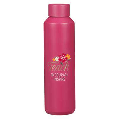 Christian Art Gifts Stainless Steel Double Wall Vacuum Sealed Insulated Water Bottle for Women & Teachers: Teach, Encourage, Inspire - Encouraging Lea