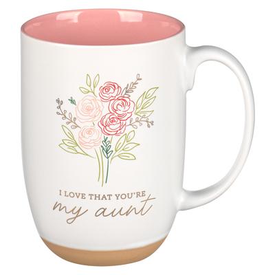 Mug Pink Love That You're My Aunt Prov. 31:25