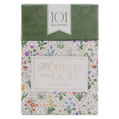 Moments with God for Moms - 101 Blessings, Inspirational Scripture Cards to Keep or Share