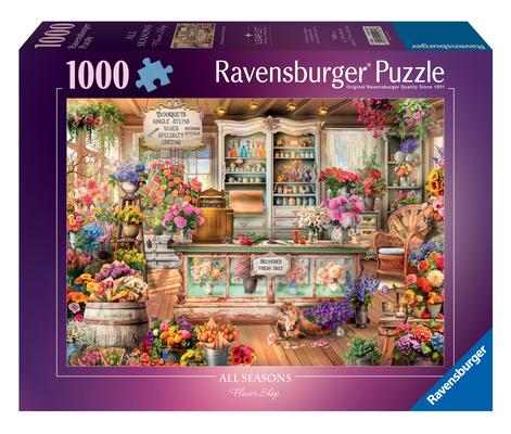 All Seasons Flower Shop 1000 PC Puzzle Subscription