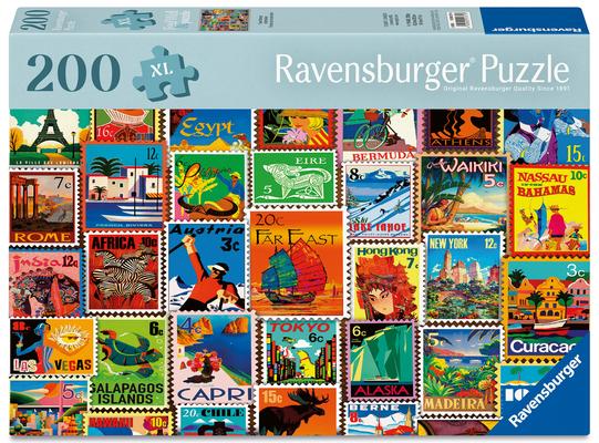 Travel Stamps 200 PC Puzzle Subscription
