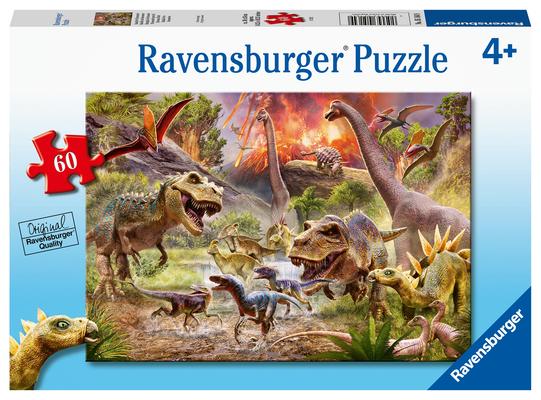 Dinosaur Dash 60 PC Puzzle