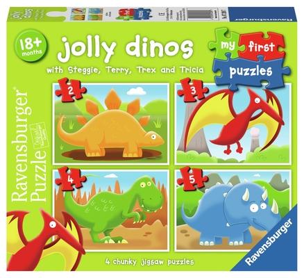 My First Puzzles - Jolly Dinos 2, 3, 4, 5 PC Puzzles