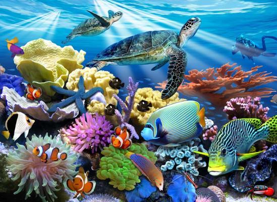Ocean Turtles 200 Piece Puzzle Subscription