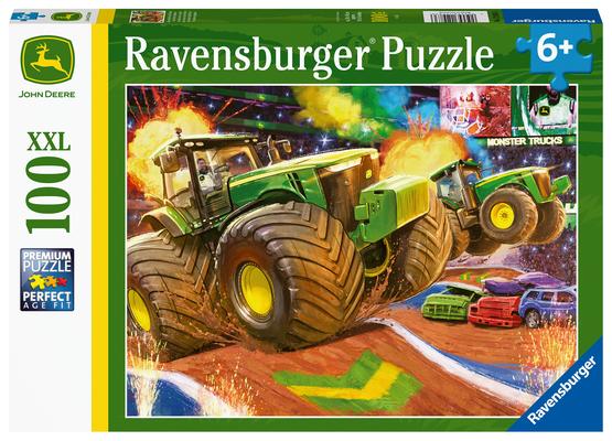 John Deere Big Wheels 100pc Puzzle