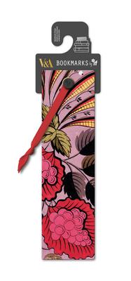 V&a Collection Bookmark Pink Berry Textile