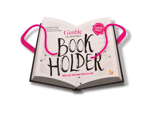 Gimble Book Holder Pink